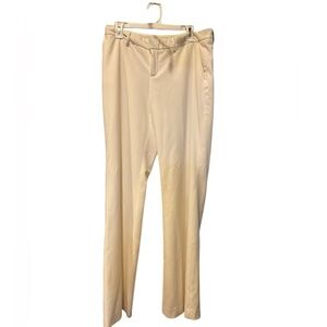 Nicole Miller Sz 8 Ivory Dress Pants